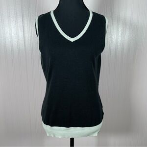 Oakley Top Hill sweater vest medium golf athletic preppy‎ academia womens gothic